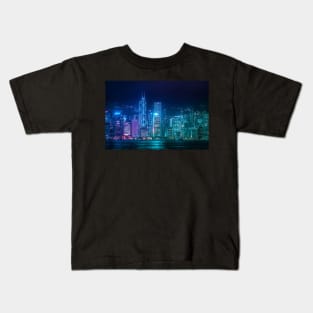 Hong Kong Cityscape Kids T-Shirt